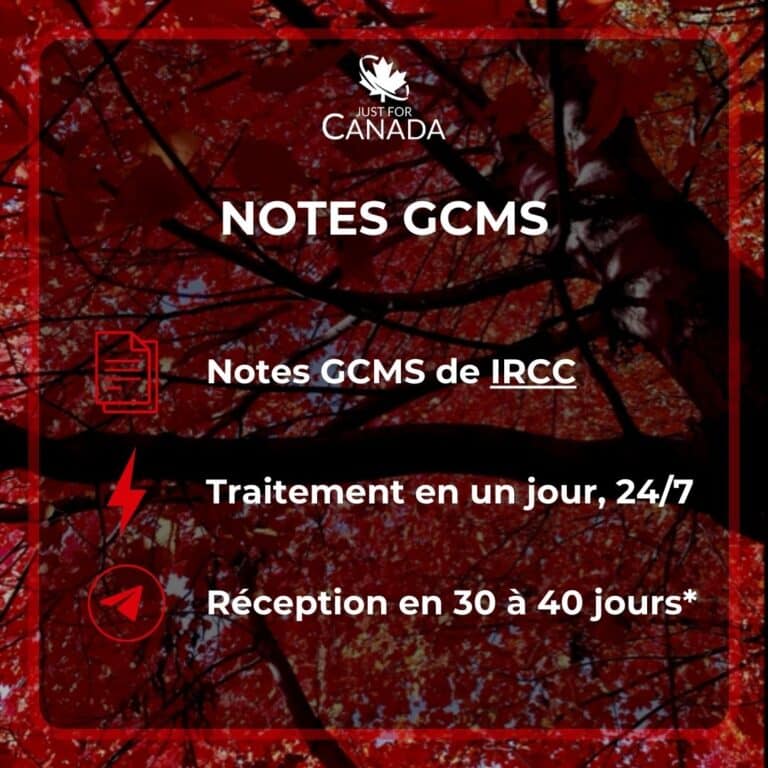 Notes Gcms Ircc