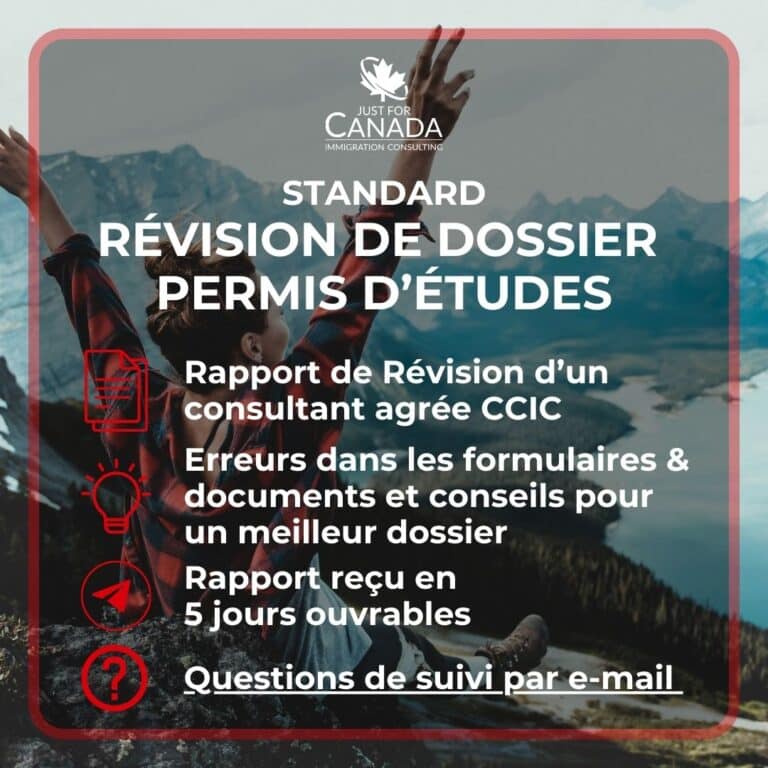 Study Permit Application Review Standard
